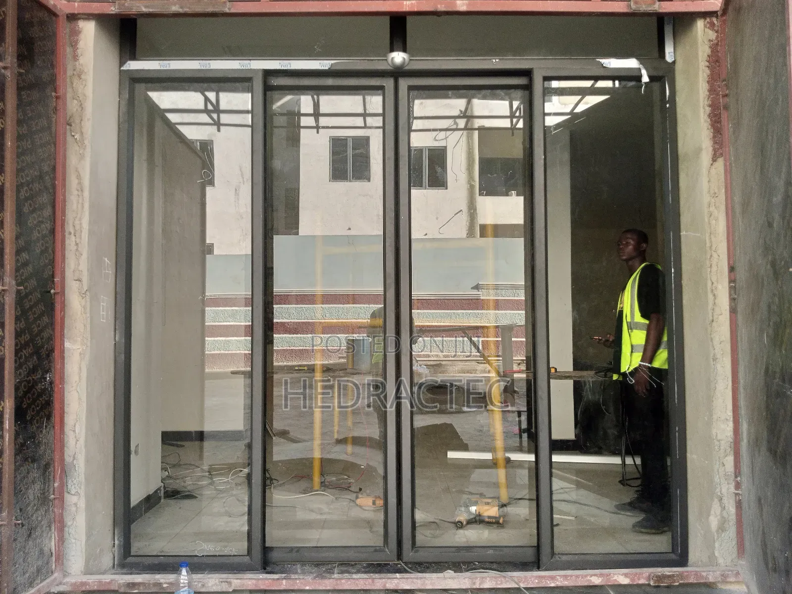 Sensor Sliding Glass Door