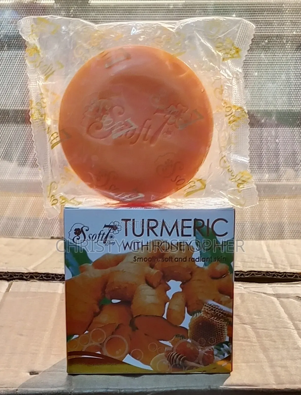 Soft7 Tumeric With Honey Soap