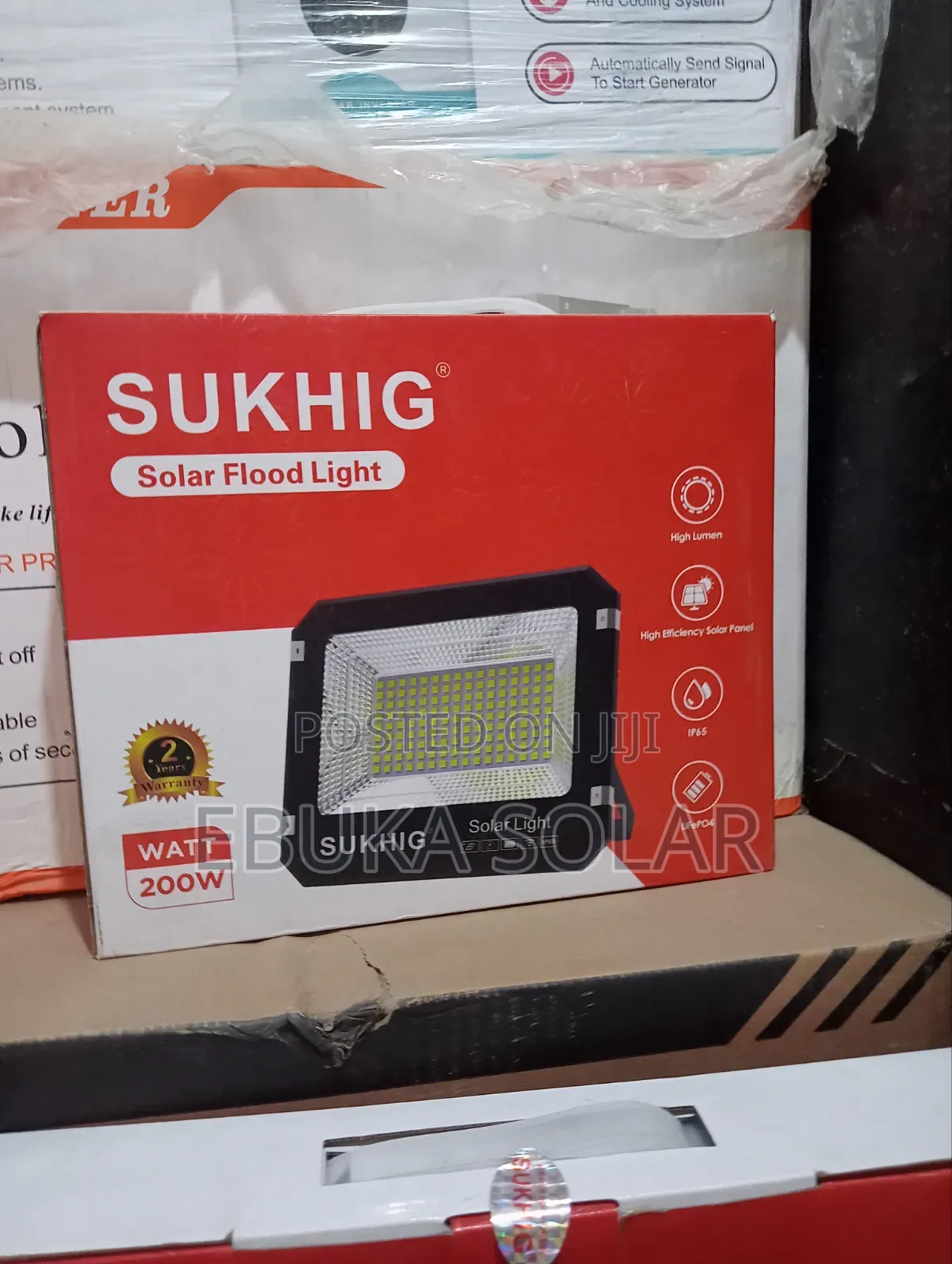 Sukhig Solar Floor Lamp 200watts