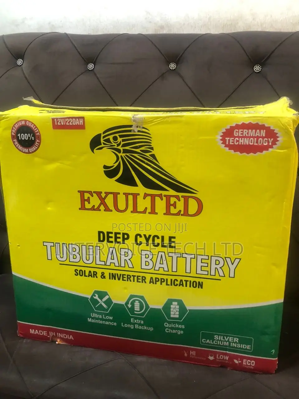 Deep Cycle Tubular Inverter Battery
