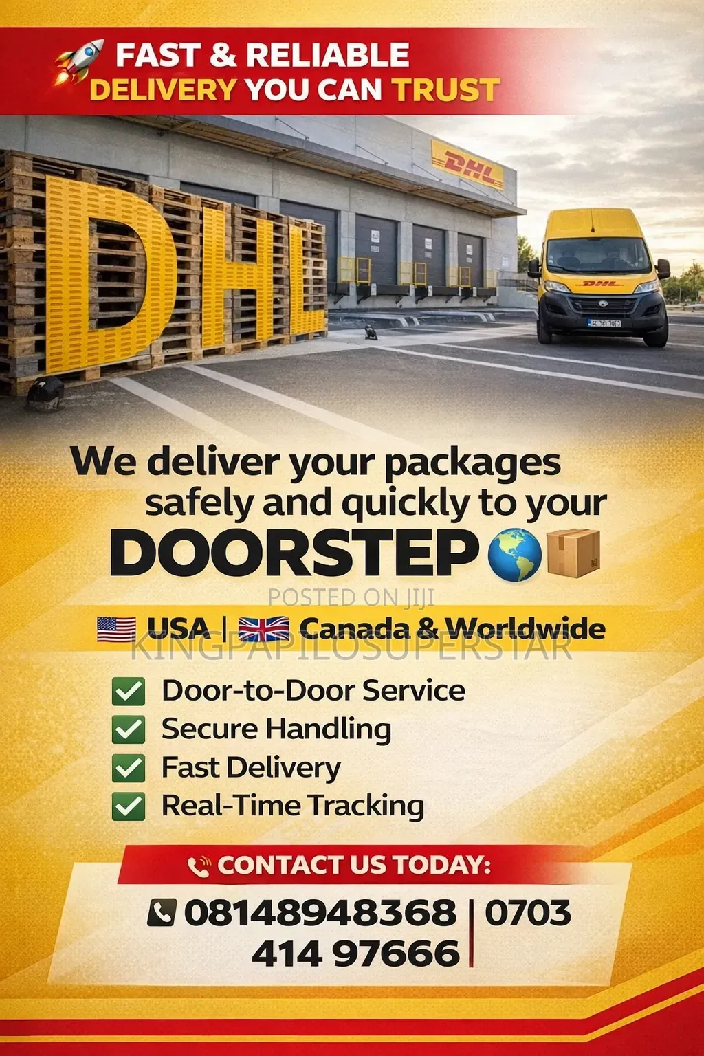 Fast Reliable Delivery You Can Trust