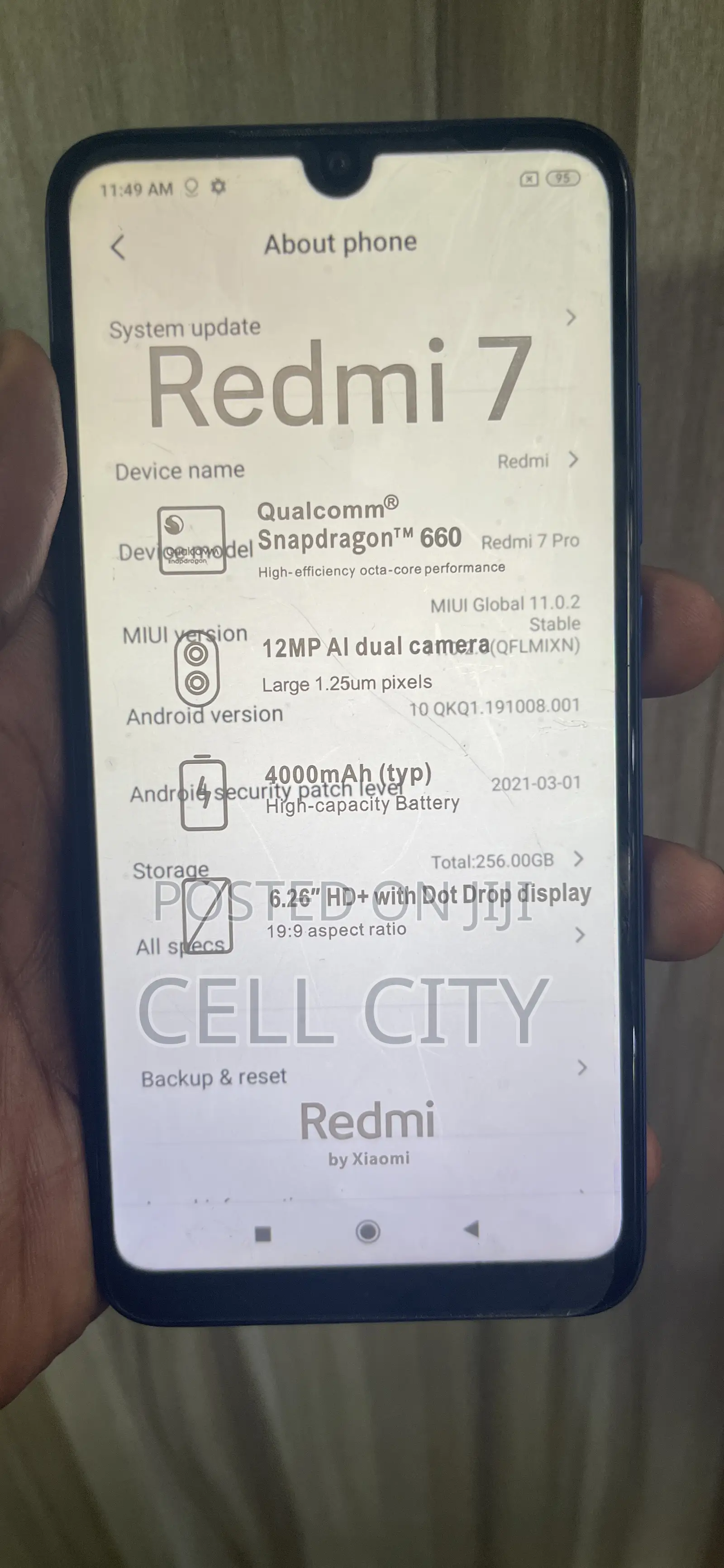 Xiaomi Redmi 7 64 GB Blue