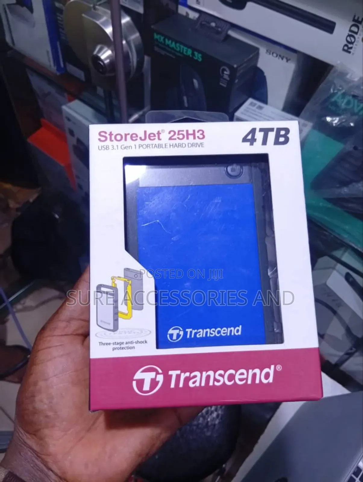 Transcend Storejet Hard Drive 4tb