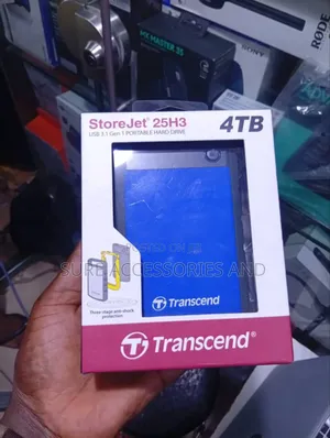 Transcend Storejet Hard Drive 4tb