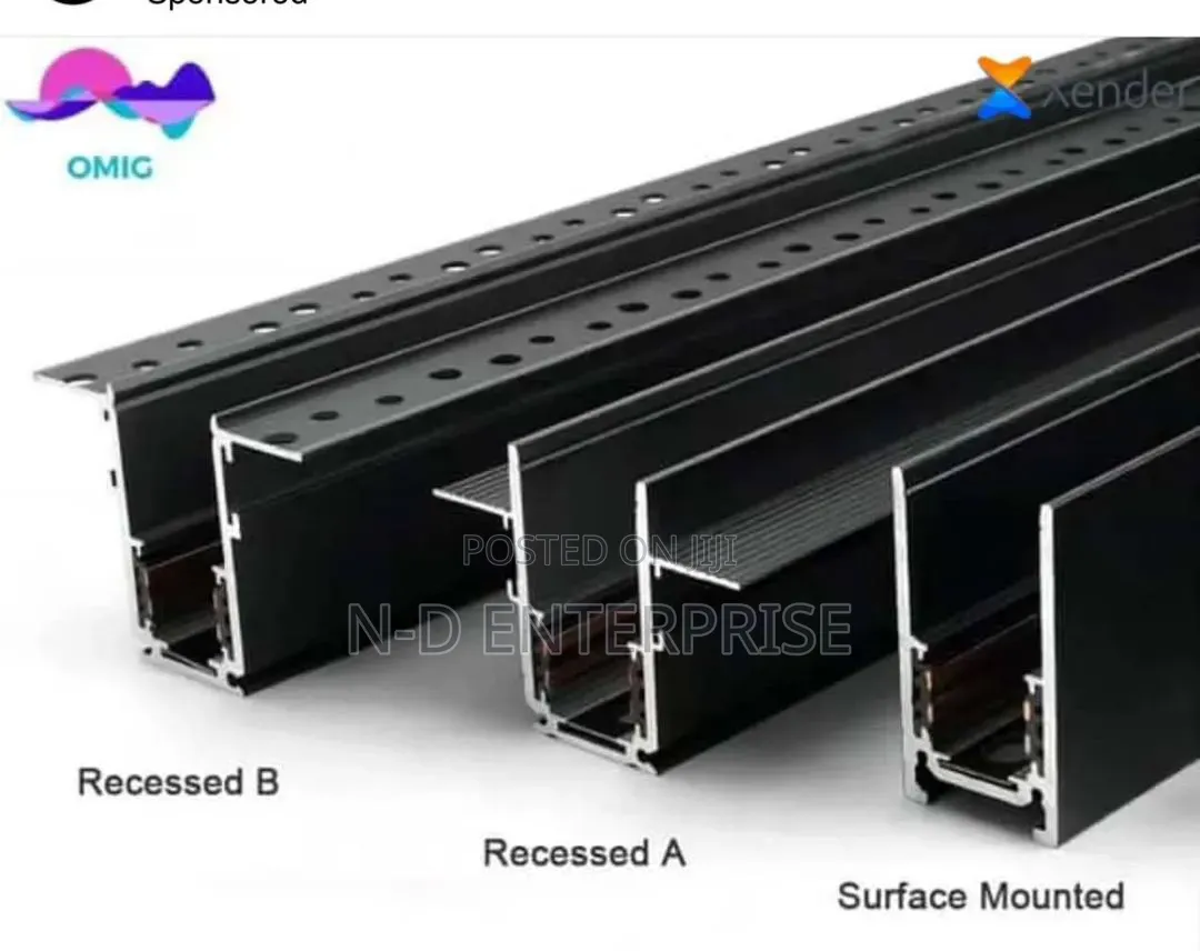 3 Meter Aluminium Magnetic Track Rail