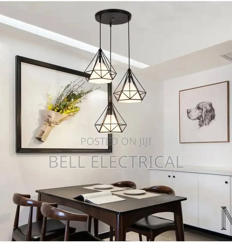 3 in 1 Vintage Pendant Light