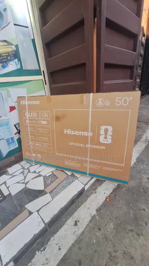 New Hisense 50q6q Qled Smart Flameless Netflix Youtube Bluetooth