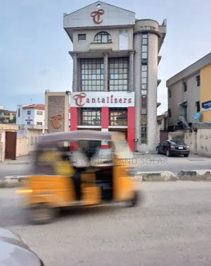 Commercial Building and Opening Space