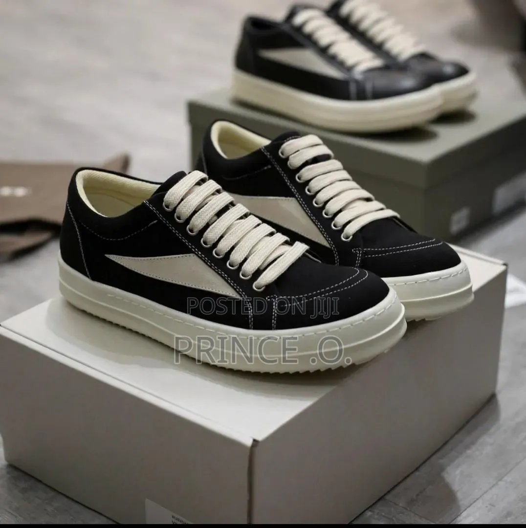 Rick Owens DRKSHDW “Double Bumper” Low Sneakers