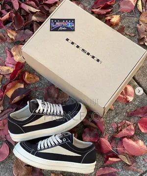 Rick Owens DRKSHDW “Double Bumper” Low Sneakers