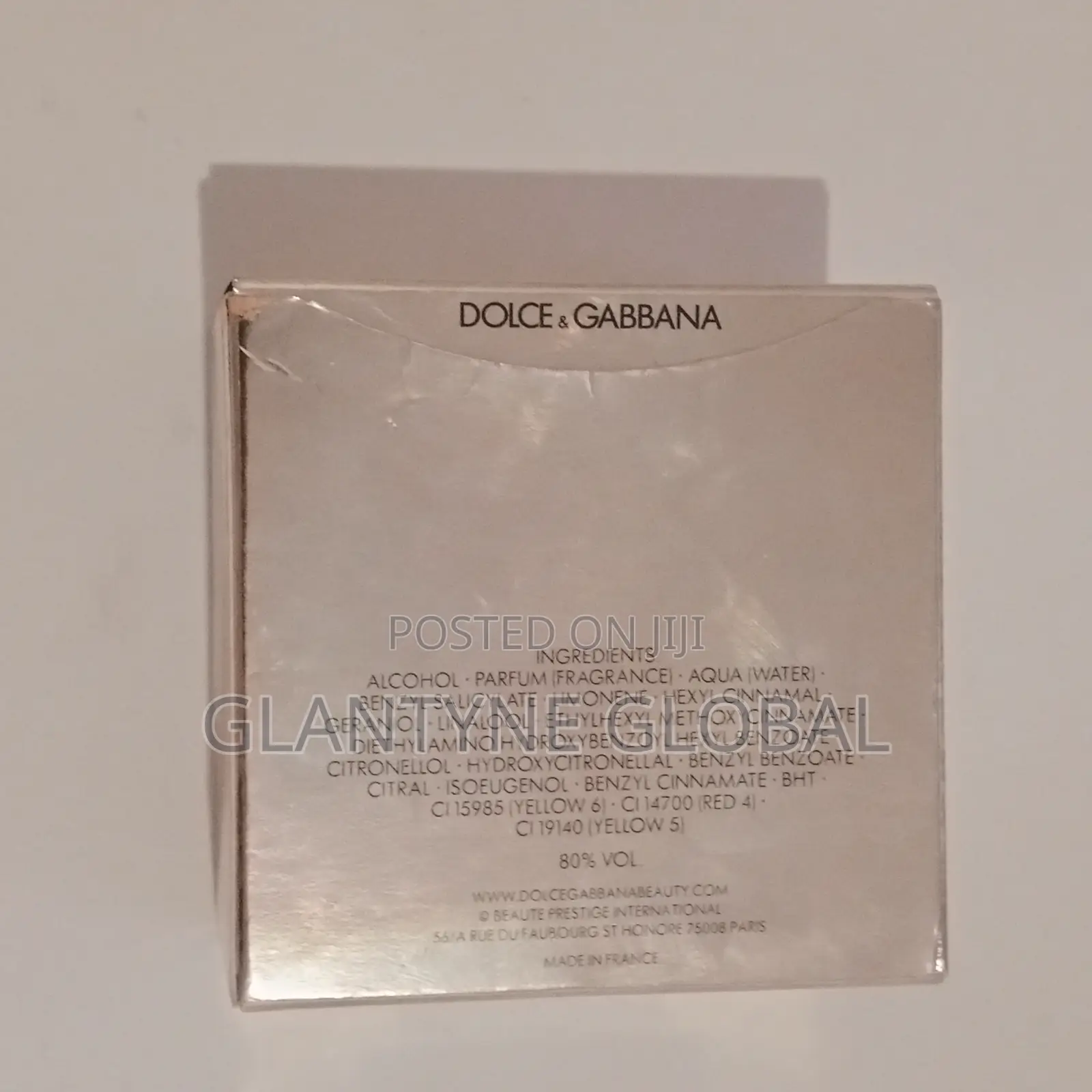Authentic D G the One Edp 50ml ₦145,000 | New 100% | Batch 111002