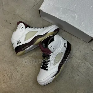 Air Jordan 4 Retro White/Burgundy