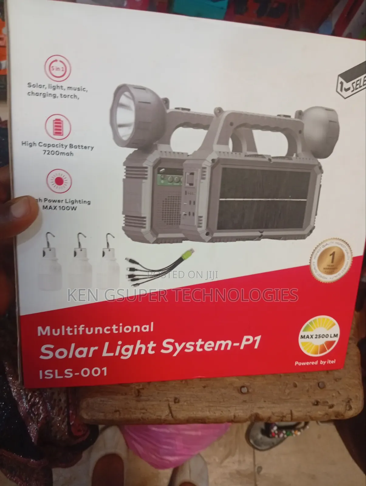Itel Multifunctional Solar Light