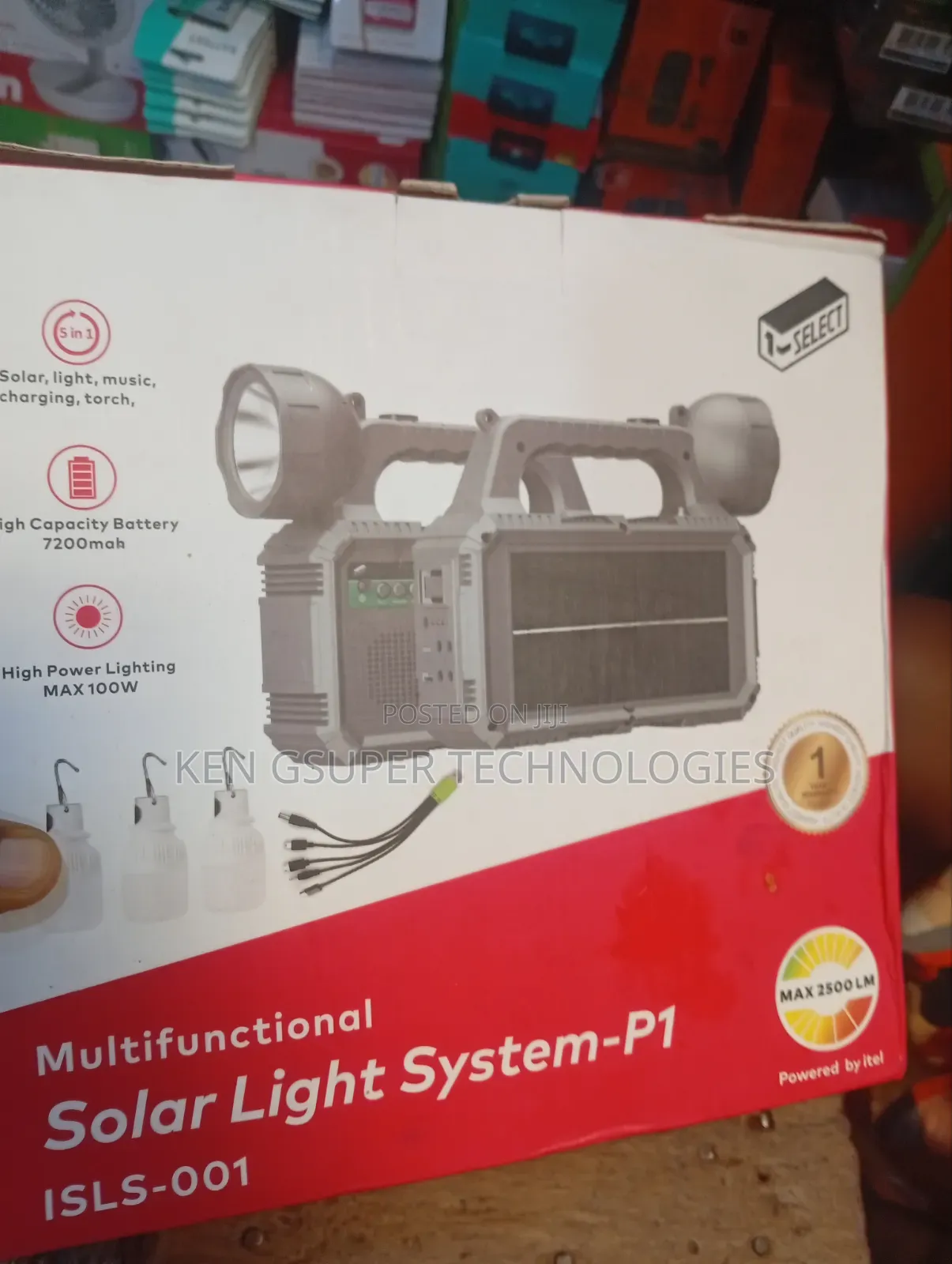 Itel Multifunctional Solar Light