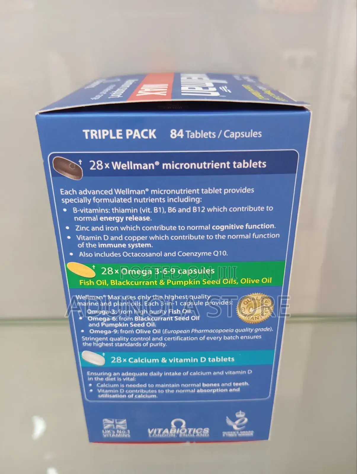 Wellman Max 84 Tablet