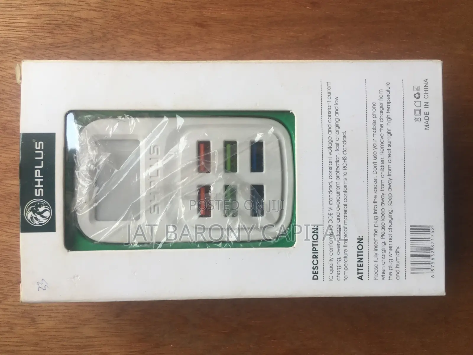 Shplus 6usb Ports Charging Interface