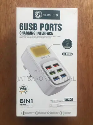 Shplus 6usb Ports Charging Interface
