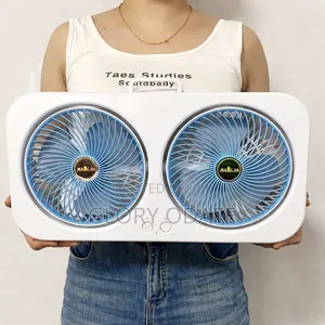 Rechargeable Table Fan Double Blade