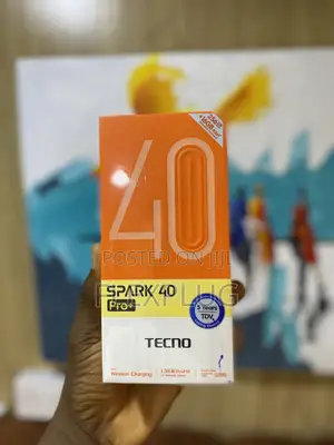 New Tecno Spark 40 Pro+ 256 GB Black