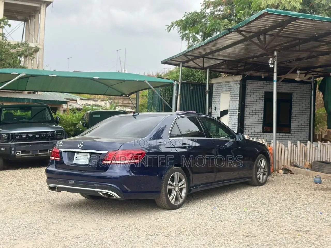 Mercedes-Benz E350 2015 Blue