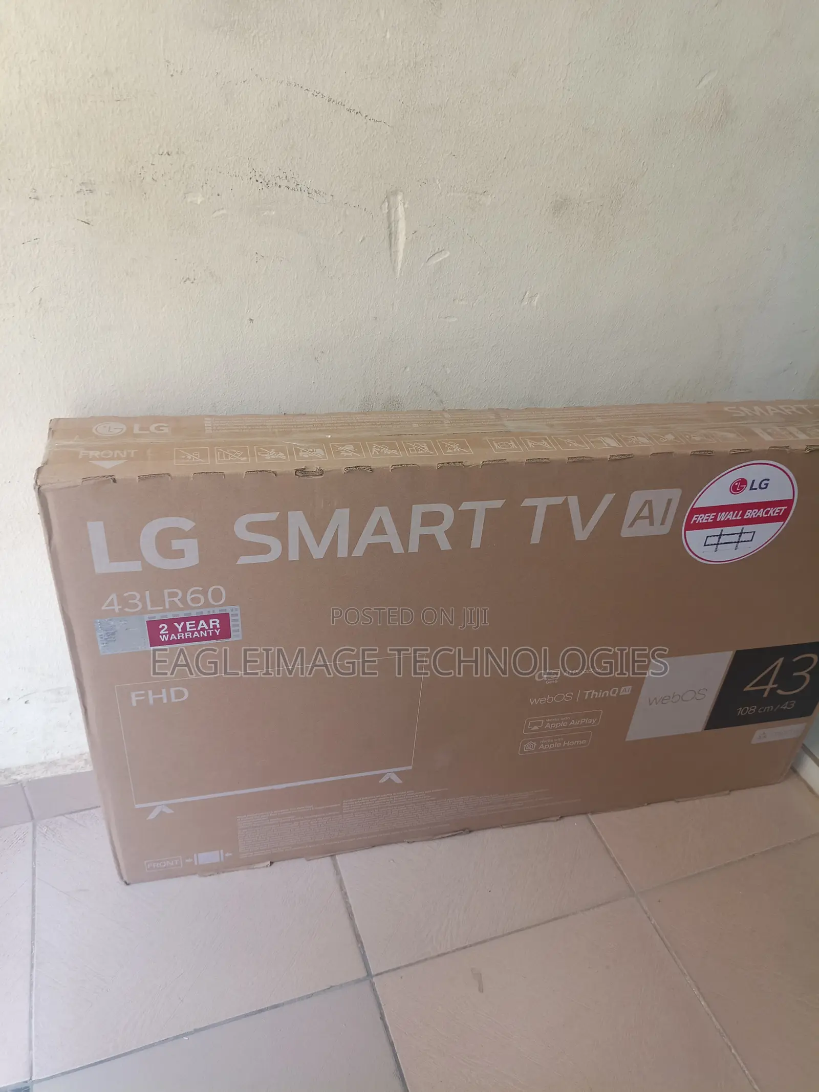 Office Presentation Ready: Lg 43" Smart Tv 43lr60