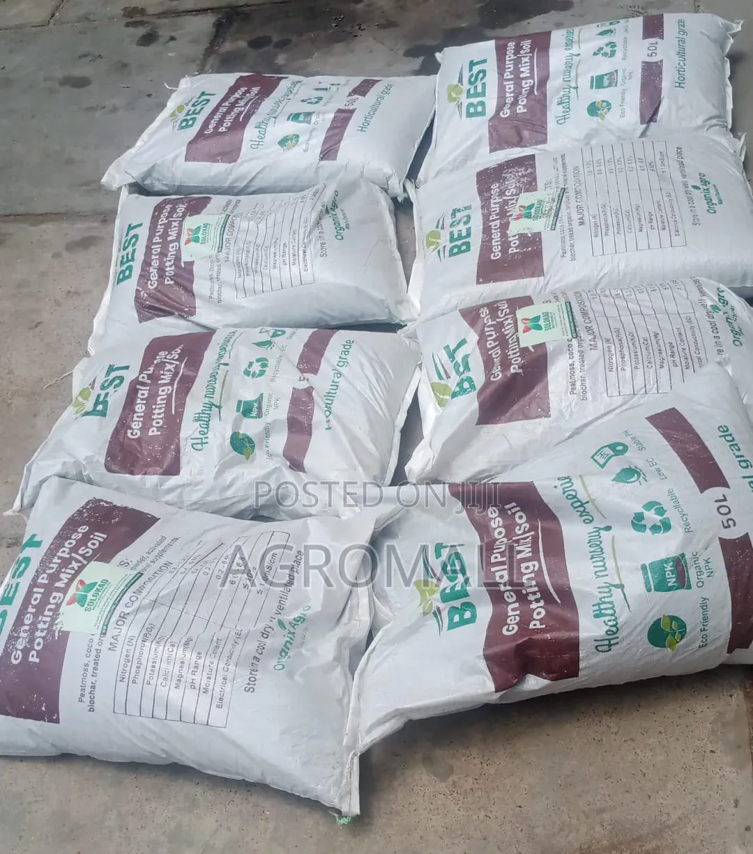 Potting Soil 40l _50l_70l /Cocopeat