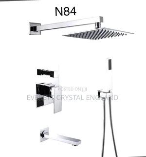 Chrome Condit Shower With Down Tap
