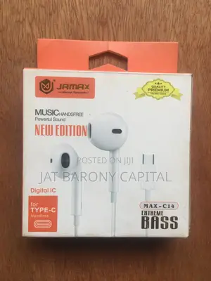 Jamax Type C Earpiece/Earphone