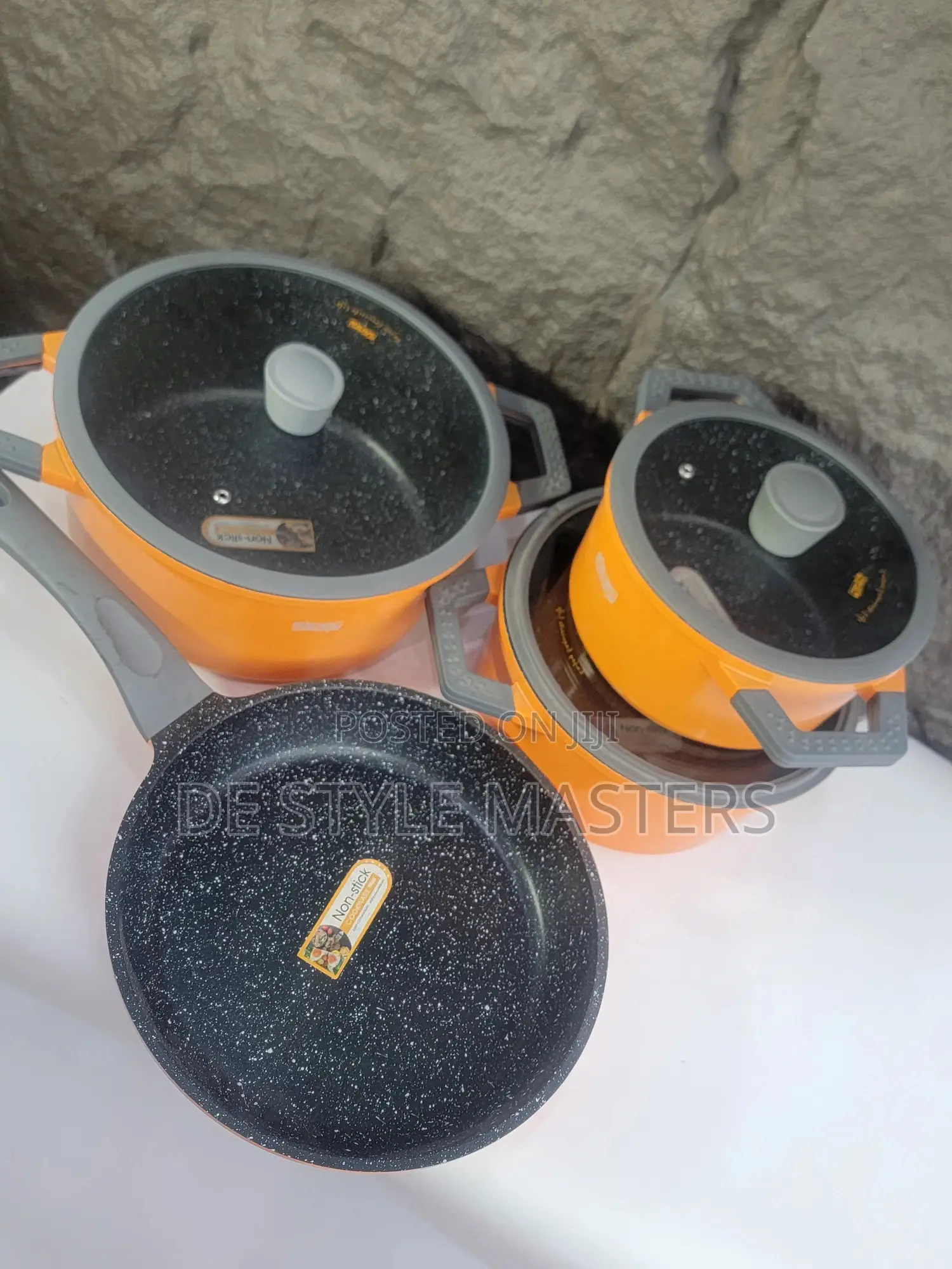 Top Quality Non-Stick Granite Pot Set