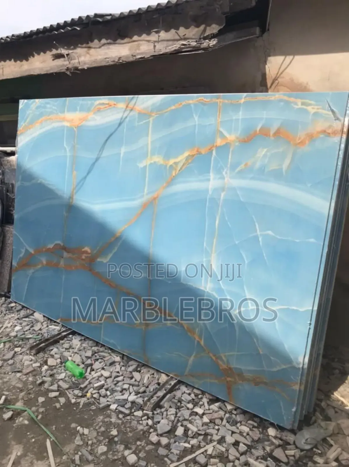 Mb56 Ocean Blue Sea Marble Stone