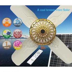 Qasa 24 Inches Ac/Dc Solar Ceiling Fan Qcf-24 Acdc