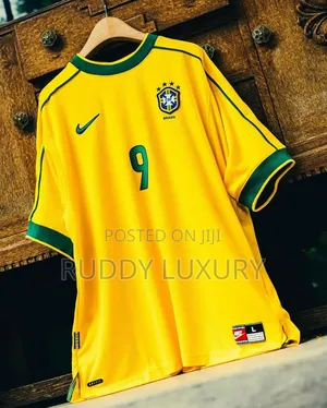 Brazil Retro Football Jersey
