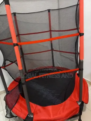 Trampoline With Net