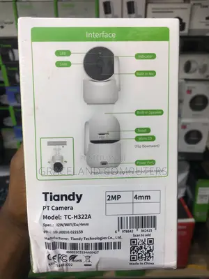 Tiandy Wifi Camera Tc-h322a (2mp-fixed-wi-fi-color Maker-pt-2way)
