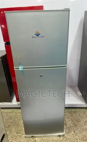 Suntrick Solar Fridge 210l With Inbuilt Lithium Battery And 650w Panel