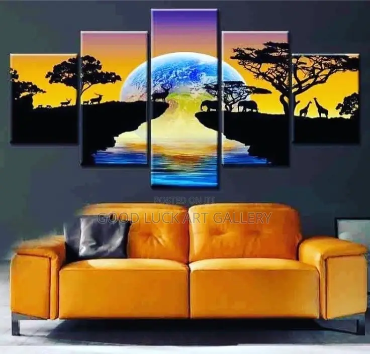 Abstract Canvas Artwork