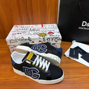 Dolce Gabbana Portofino Light Strobel Sneakers.