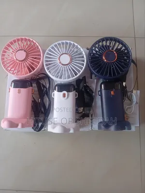 Led Digital Display Rechargeable Mini Handheld Fan