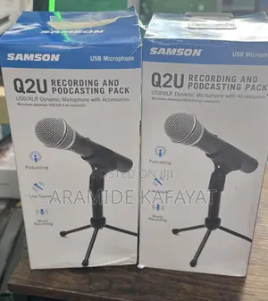 Q2u Recording and Podcasting Pack(Samson)