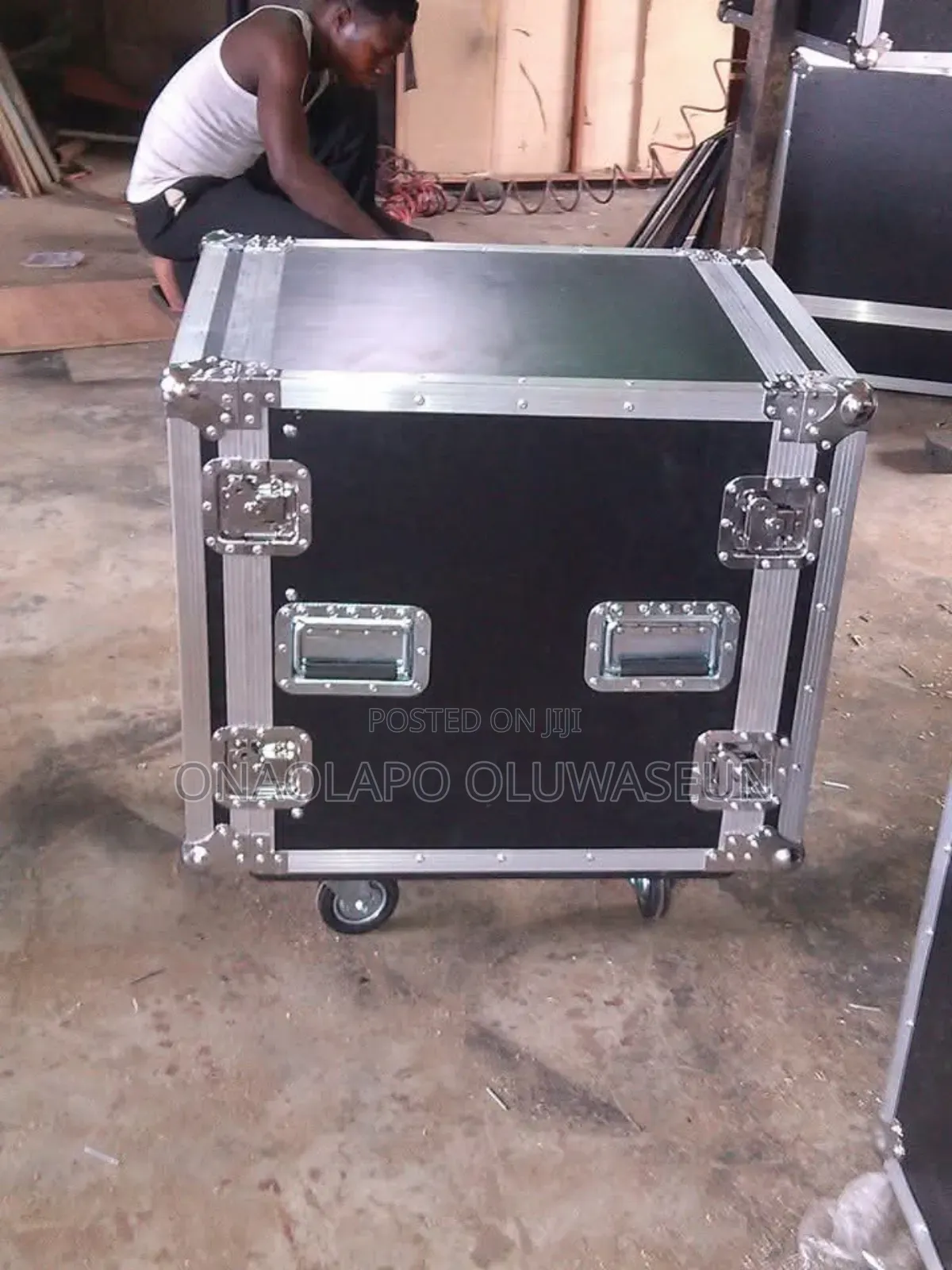 Flightcase And Amplifier Rack