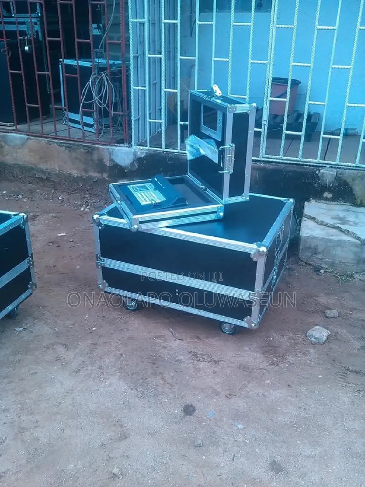 Flightcase And Amplifier Rack