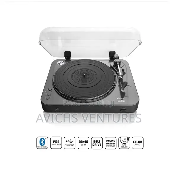 Lenco Record Player With Direct Encoding And Bluetooth