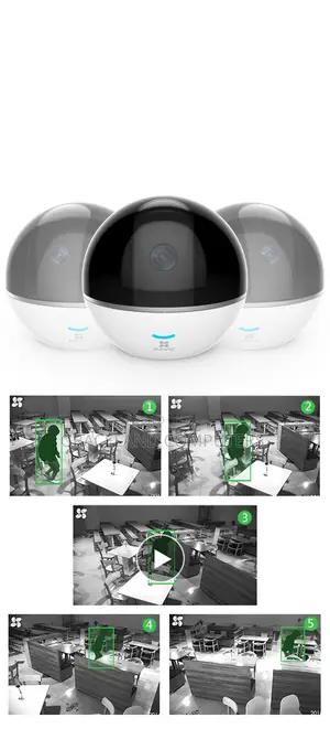 Ezviz C6tc - Full-Room Coverage, Motion Tracking Master Wifi Camera