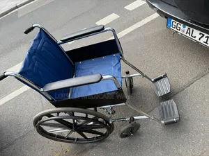 Invacare Blue Foldable Manual Wheelchair