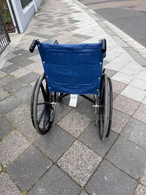 Invacare Blue Foldable Manual Wheelchair