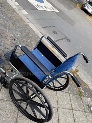 Invacare Blue Foldable Manual Wheelchair