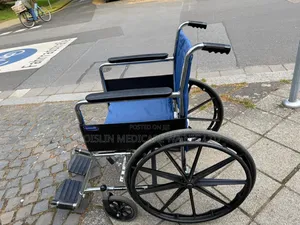 Invacare Blue Foldable Manual Wheelchair