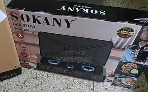 3 Face Sokanyy Gas Stove/Burner 5.4kw
