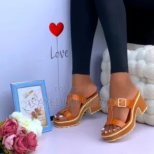 Ladies Leather Slippers