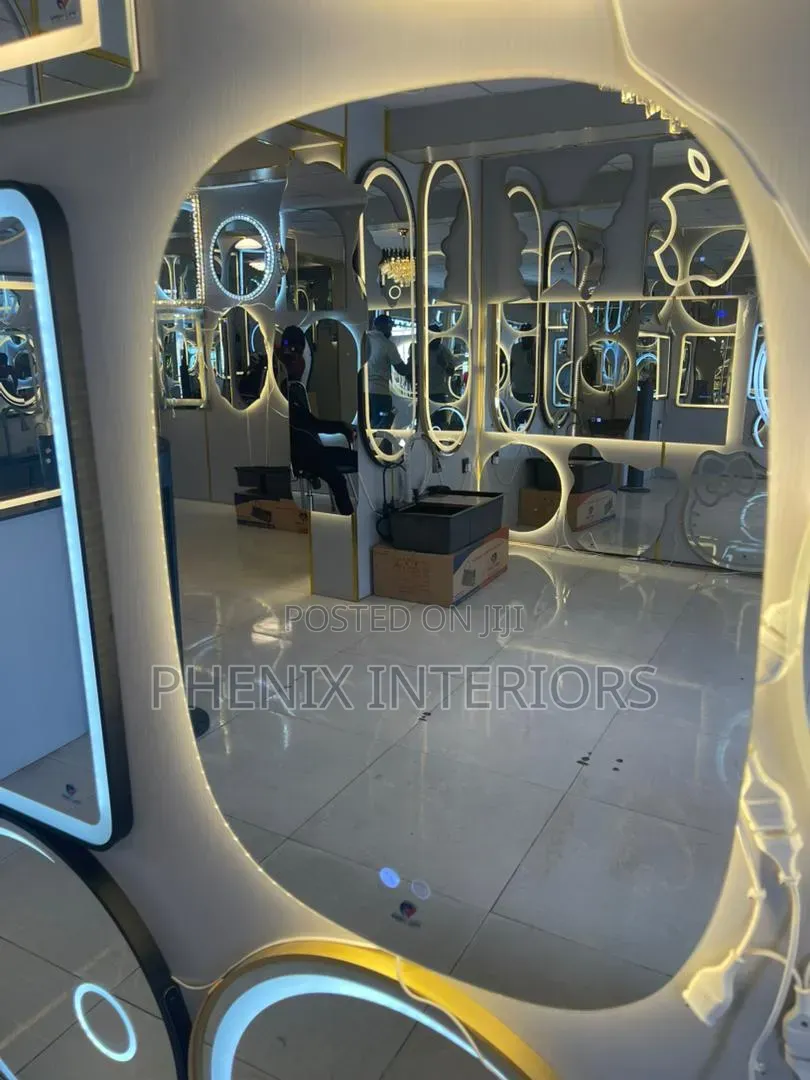 Big Sized Led Light Mirror With Body Sensor.